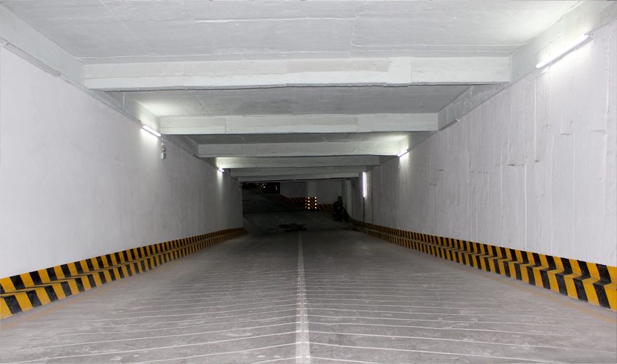 Các giải pháp chống trơn trượt cho ram dốc tầng hầm được chú ý trong quá trình thiết kế