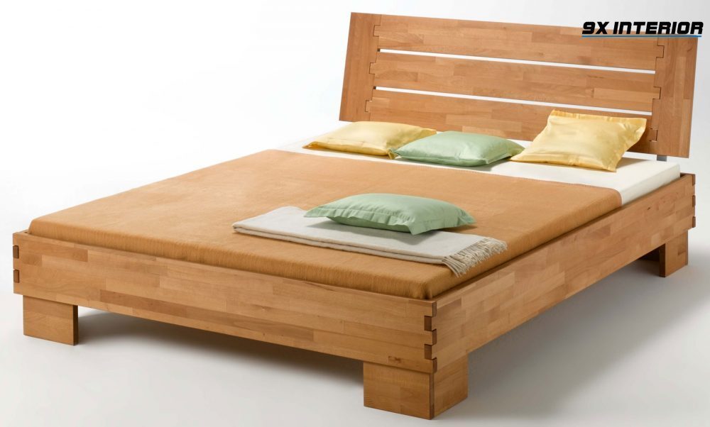 Sản xuất giường ngủ bằng gỗ ghép thanh