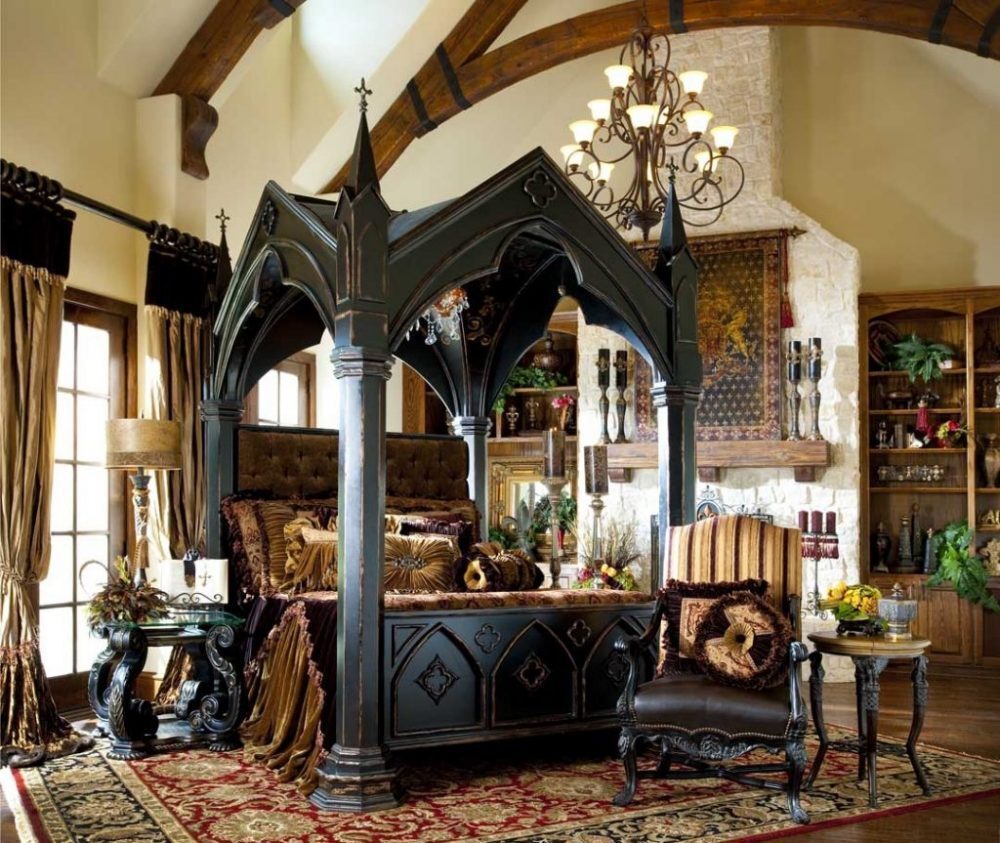 Kiến trúc Gothic rất coi trọng tỉ lệ vàng trong việc design và bố trí không gian nội thất