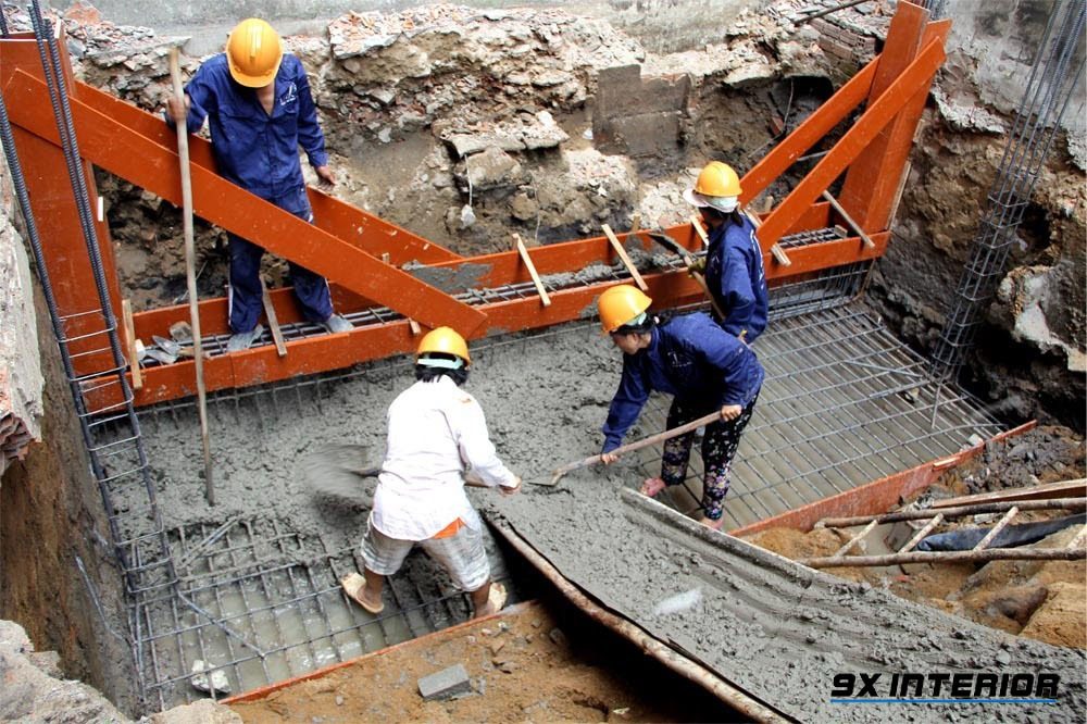 Công tác đổ bê tông bắt buộc phải đạt quy chuẩn quy phạm về xây dựng nhà ở