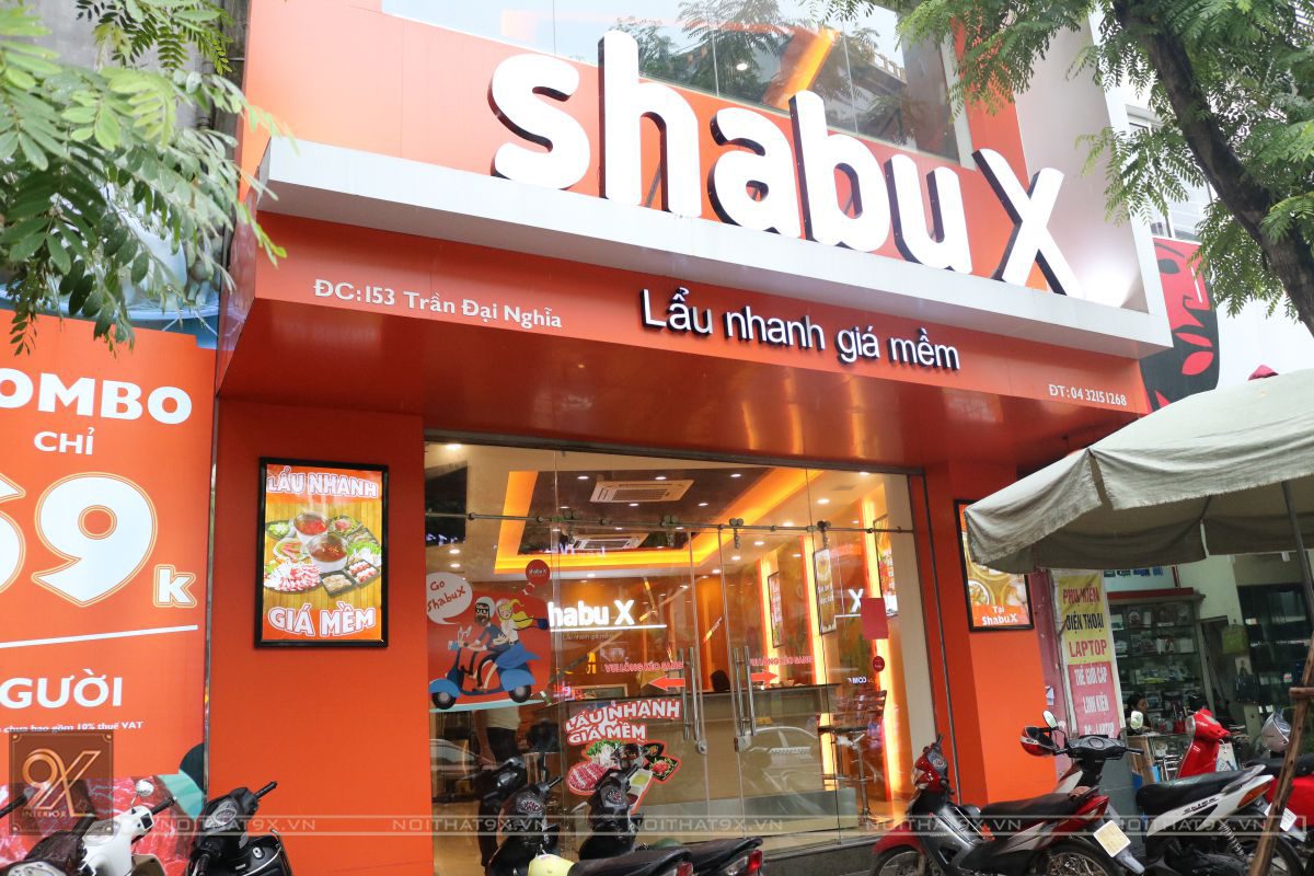 Công trình nhà hàng ShabuX – Trần Đại Nghĩa, Hà Nội
