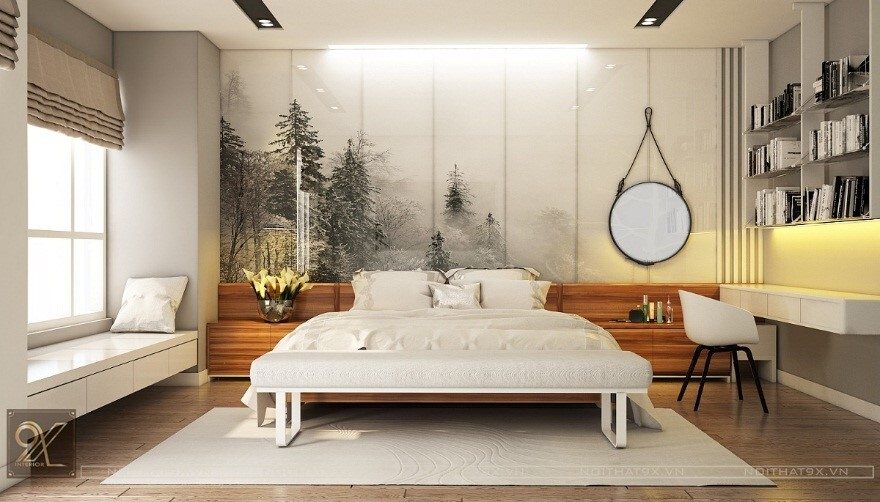 Top 10 mẫu thiết kế nội thất phòng ngủ đẹp