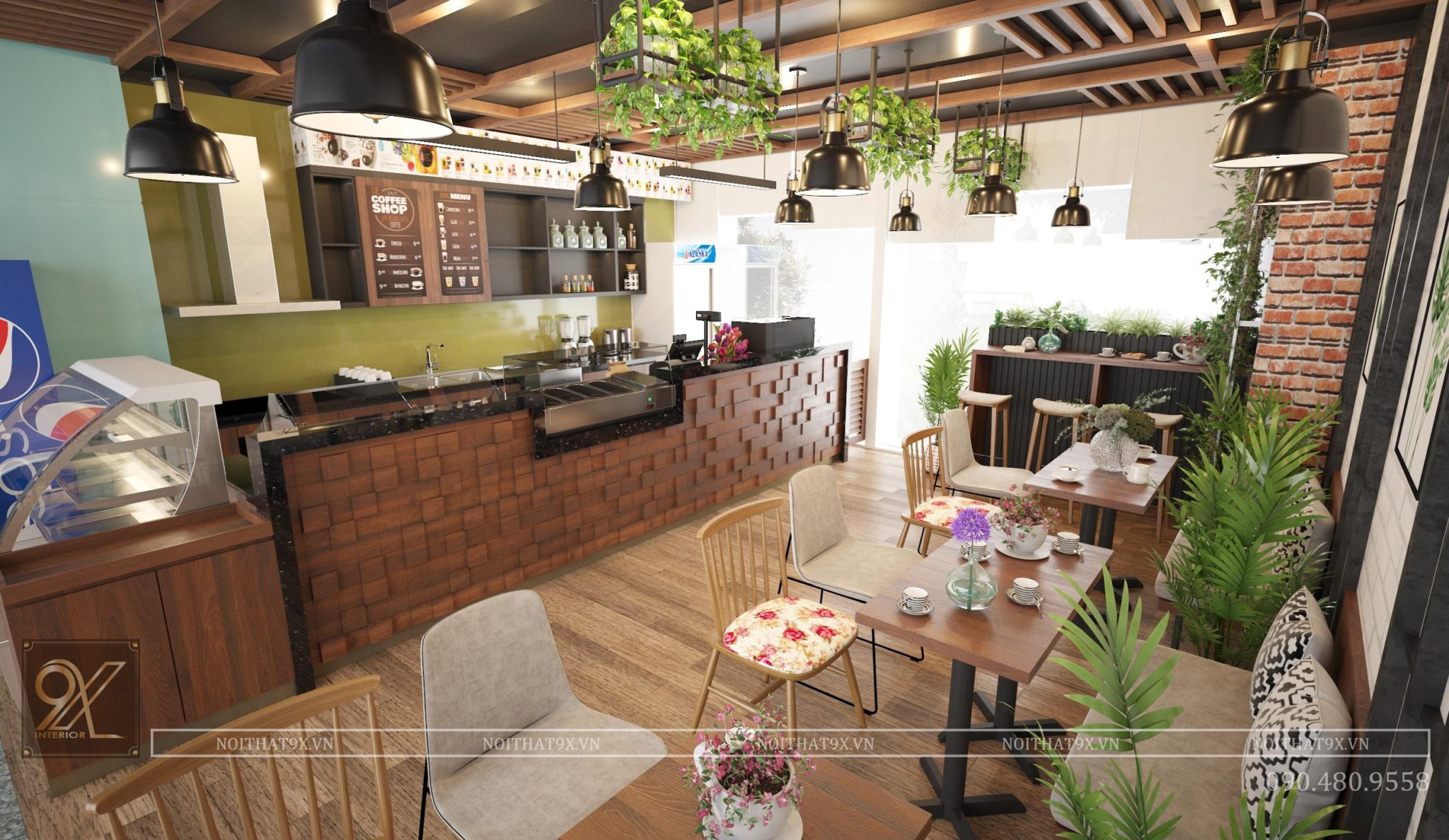 Công trình quán cafe Sky Fastfood – Hà Nội