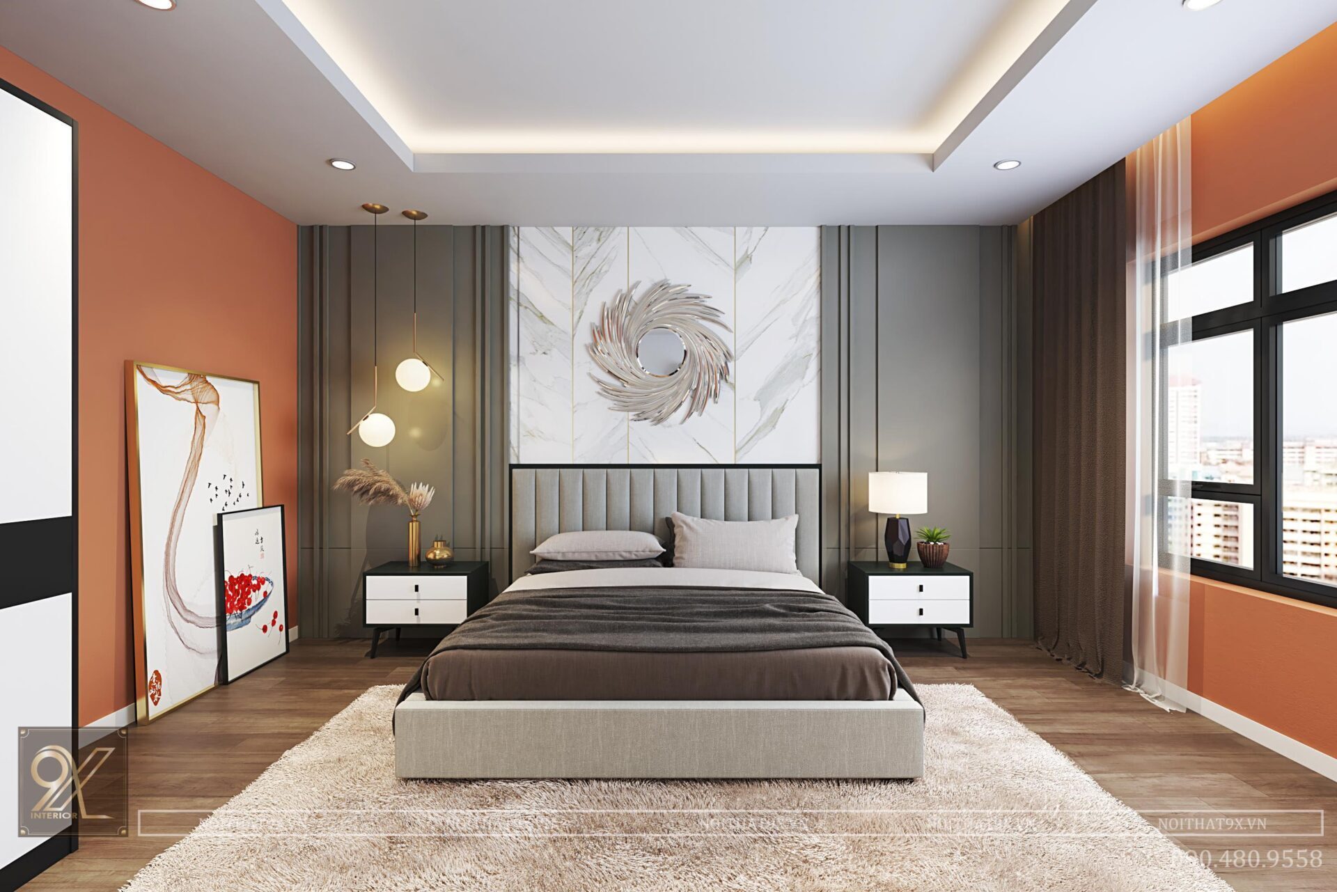 Các mẫu thiết kế phòng ngủ theo phong cách “Moon”